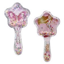 Enchanted Mermaid or Dazzling Butterfly Hair Brush