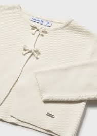 Natural Bow Cardigan