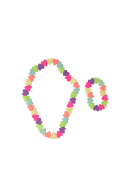 Sweet Tart Necklace & Bracelet Set