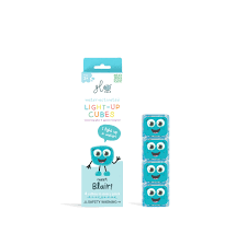 Glo Pals Light-Up Cubes:  6 colors