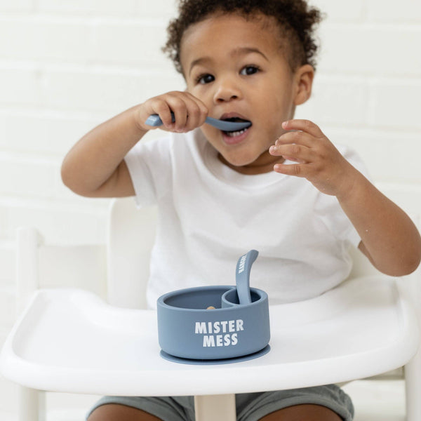 Bella Tunno - Hangry Mister Mess Spoon Set: Blue