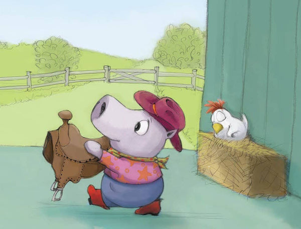 Sleeping Bear Press - Little Buckaroo and Lou Board Book