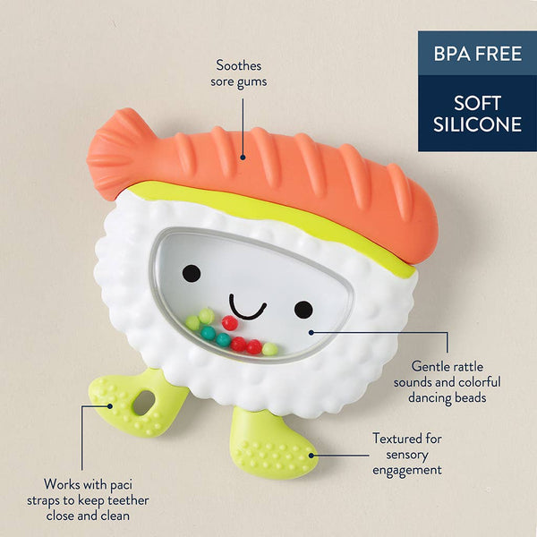 Itzy Ritzy - *NEW OPTION* Sweetie Shake Plus™ - Teething + Rattle Toy: Tumbler