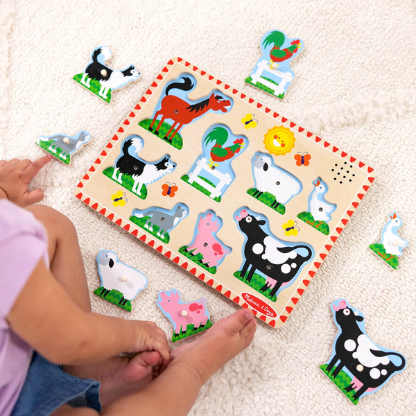 Farm Animal Sound Puzzle