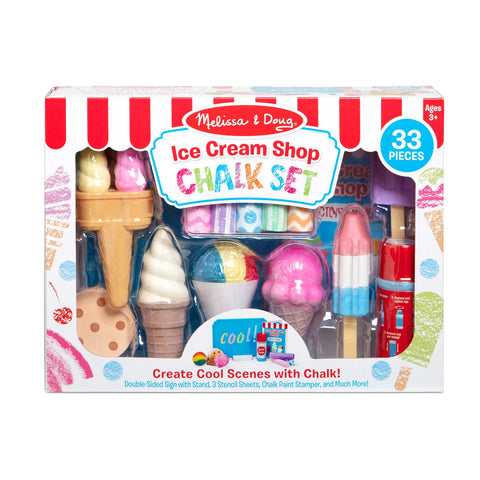 Ice Cream Shop Chalk Set