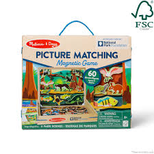 National Park-Picture Matching Magnetic Game