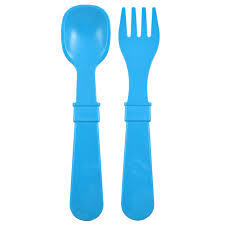 Re-Play Toddler Recycled Utensil Set