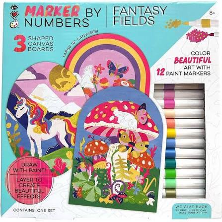 Marker by Number: Fantasy Fields