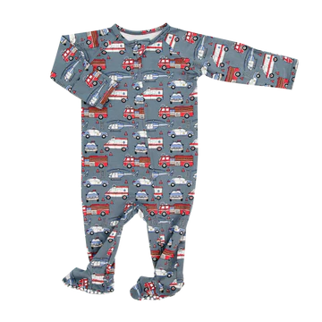 Ironman Zip Footie (Emergency Vehicles)
