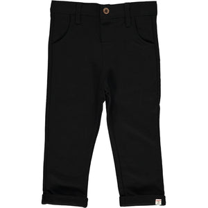 Black Jersey Pant