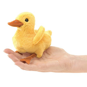 Mini Duckling Finger Puppet