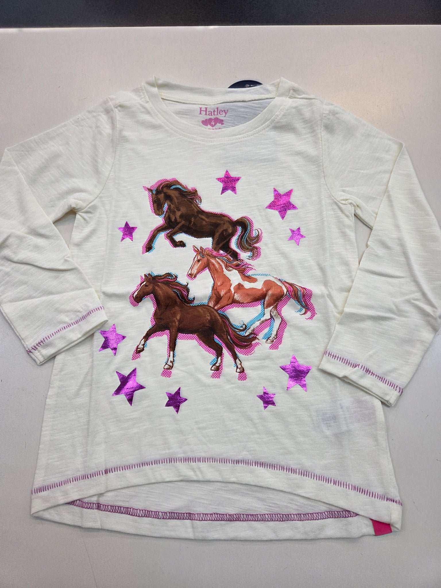 Galloping Horse Long Sleeve Tee