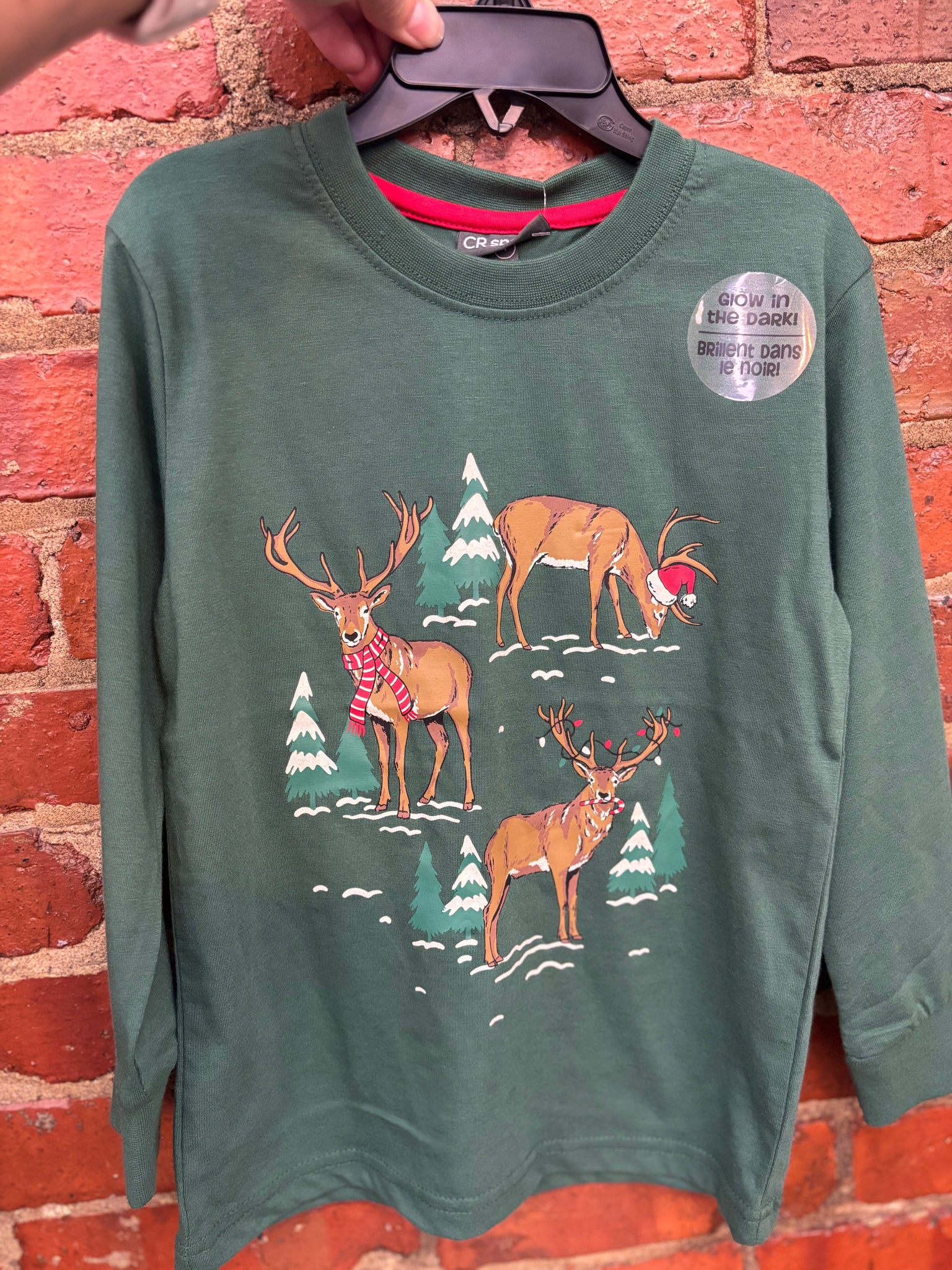 Forest Green Deer Shirt