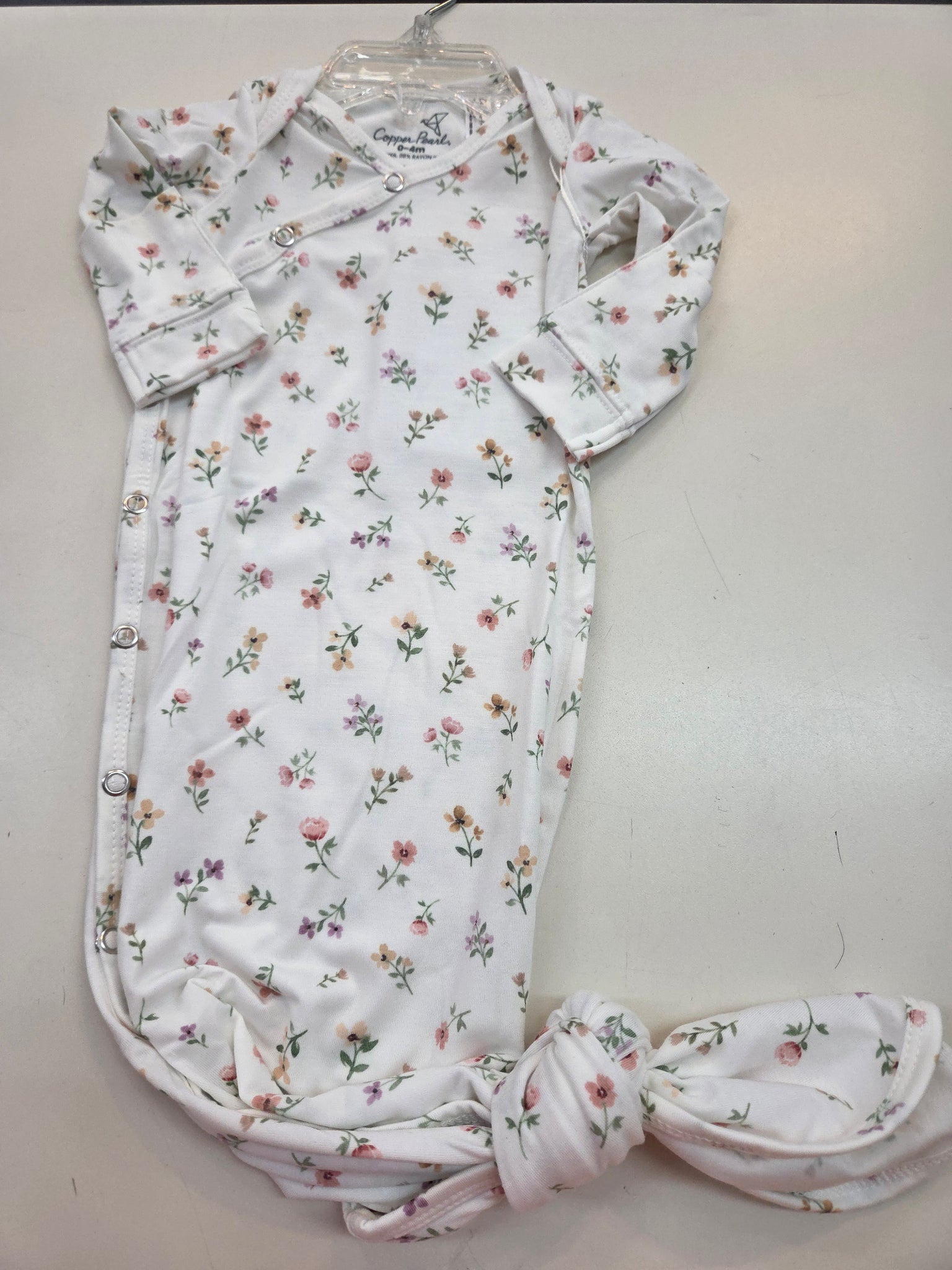 Copper Pearl Eloise Knotted Gown