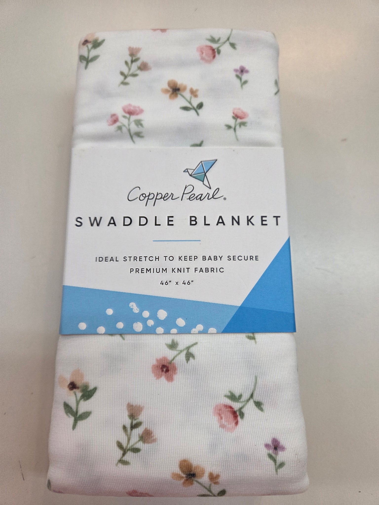 Copper Pearl Eloise Knit Swaddle Blanket