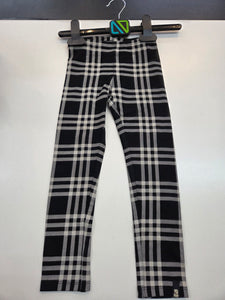 Black/Ivory Plaid Leggings
