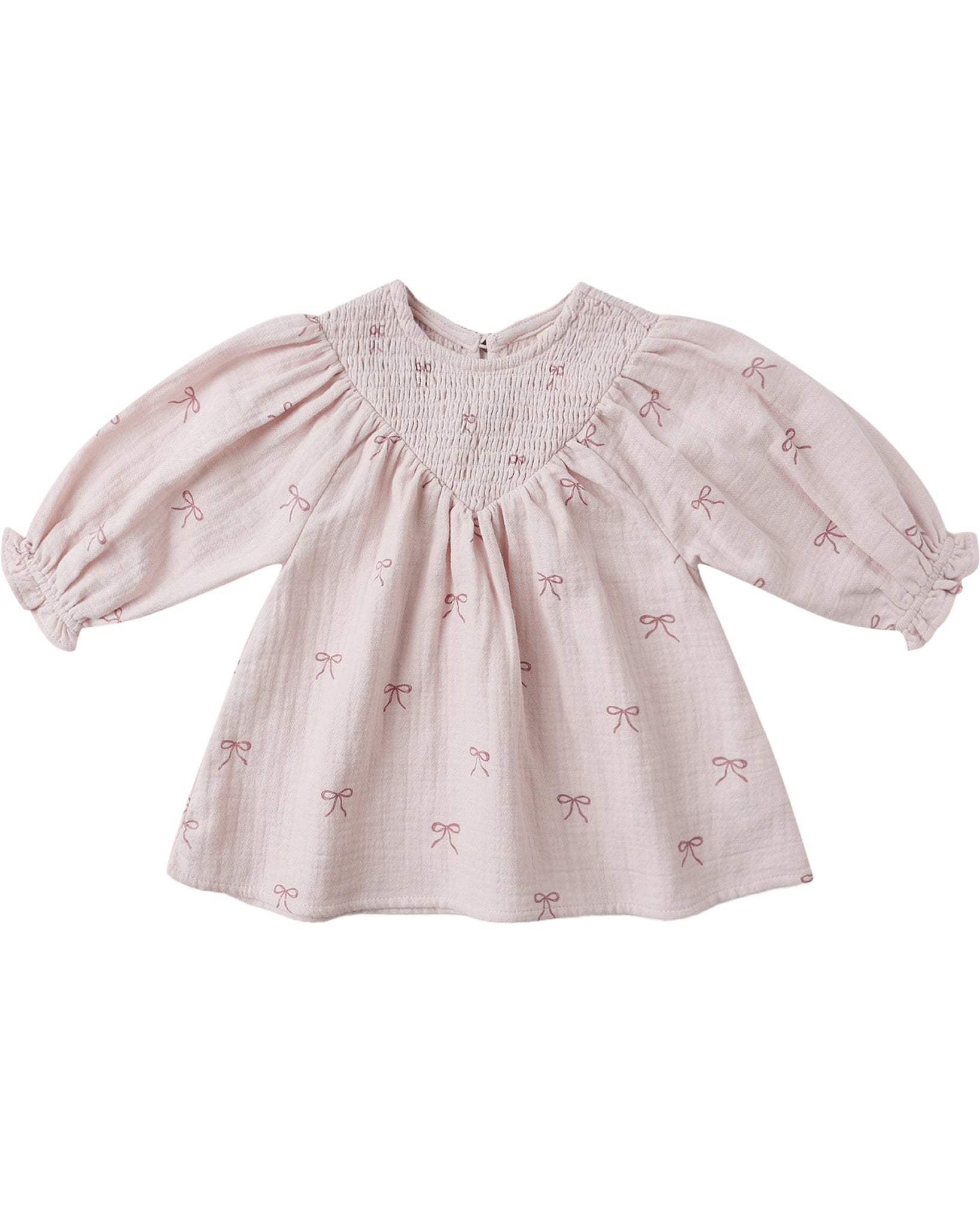 Bows Smocked Dress