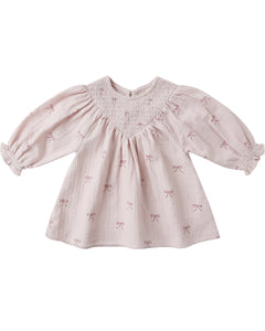 Bows Smocked Dress