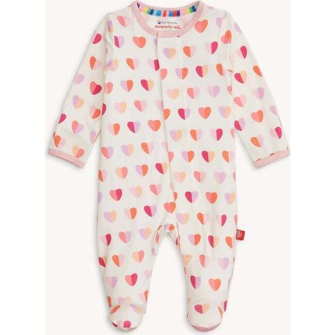 Pink XOXO Magnetic Me Footie