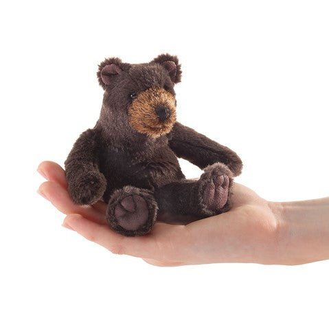 Mini Sitting Bear Finger Puppet