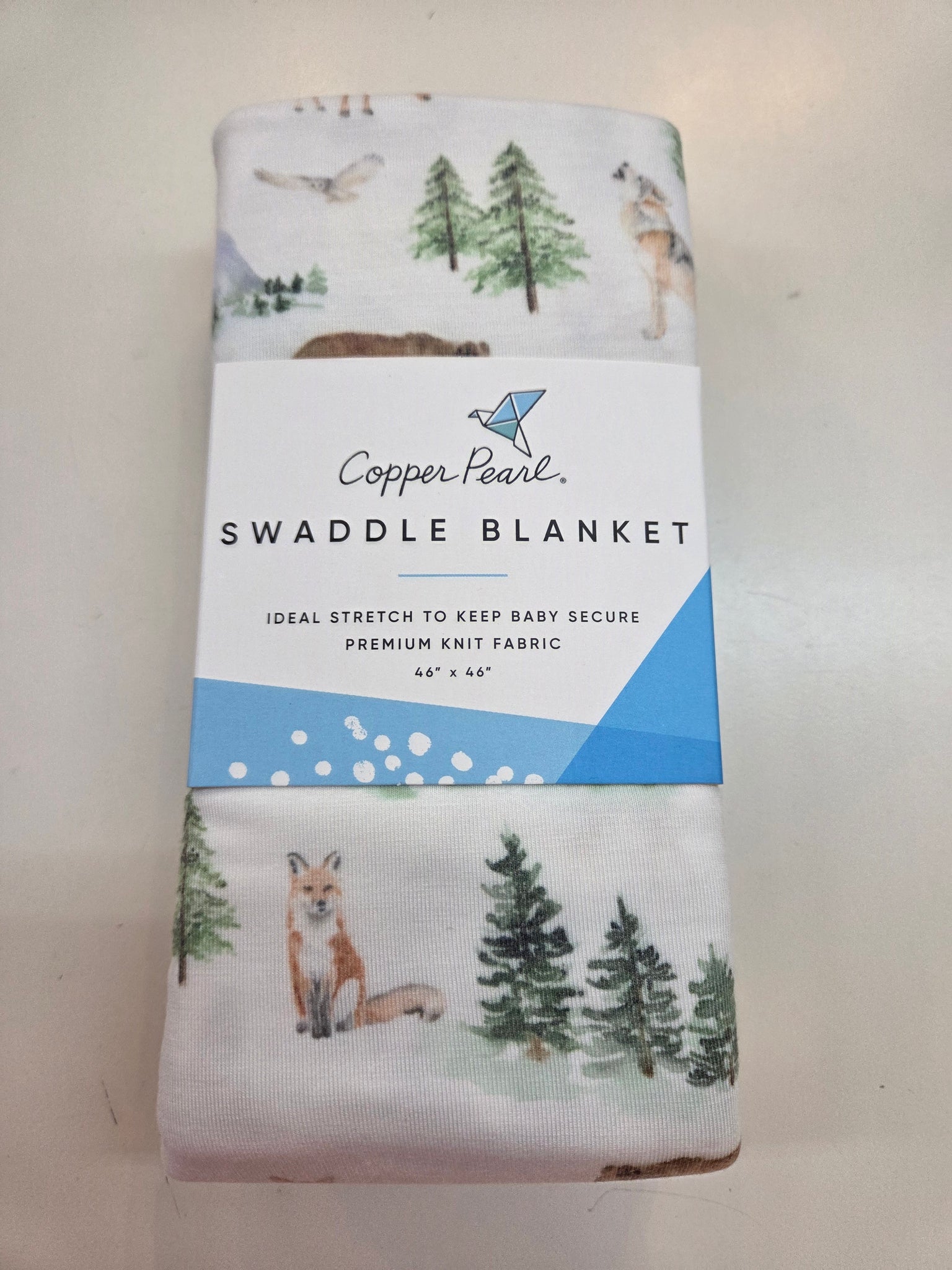 Copper Pearl Grayson Knit Swaddle Blanket