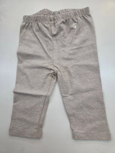 Heathered Oatmeal Basic Legging