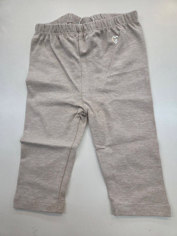 Heathered Oatmeal Basic Legging