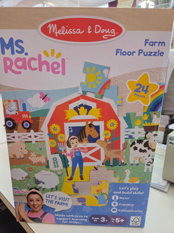 Ms Rachel Farm Floor Puzzle