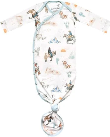 Copper Pearl Boone Knotted Gown