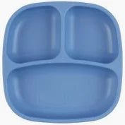 Re-Play 7" Divided Plate: 6 colors