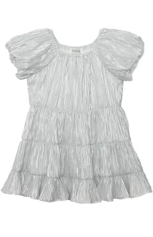 Sparkle and Spin Silver Dress