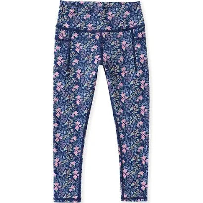 Navy Ditsy Floral Active Leggings