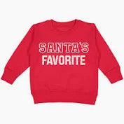 Santa's Favorite Red Sweatshirt