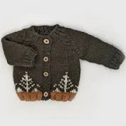 Forest Loden Cardigan