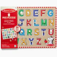 See-Inside Alphabet Peg Puzzle