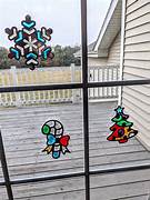 Holiday Easy Sparkle Window Art