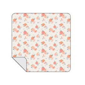 Spring Peaches Swaddle