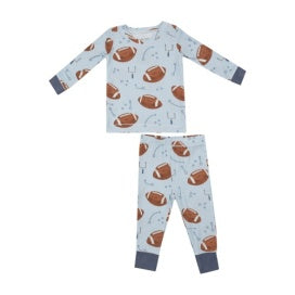 Footballs Blue 2 pc. Loungewear Set