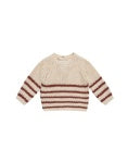 Cranberry Stripe Sweater