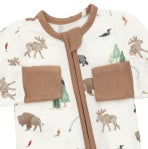 Northern Woodland Zip Convertible Romper