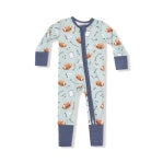 Touchdown Time Zipper Romper