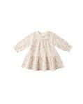 French Garden Tiered Jersey Dress