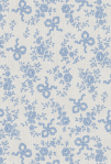 Romi Blue Floral Knotted Gown-o/3 month