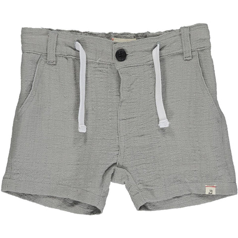 Grey Cotton Shorts