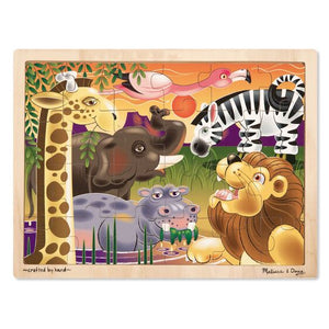 African Plains Wooden Jigsaw Puzzle-2937