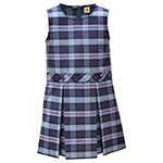 Plaid 41-Girls Drop Waist Jumper