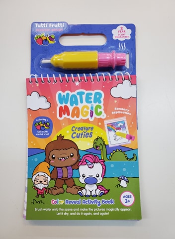 Water Magic Activity Book w/scented Brush-8 varieties