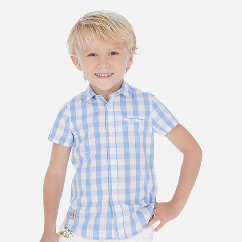 Blue Check Shirt