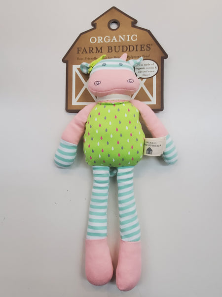 Apple Park 14" Plush Organic Farm Buddies