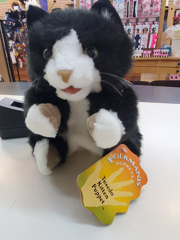 Tuxedo Kitten Puppet